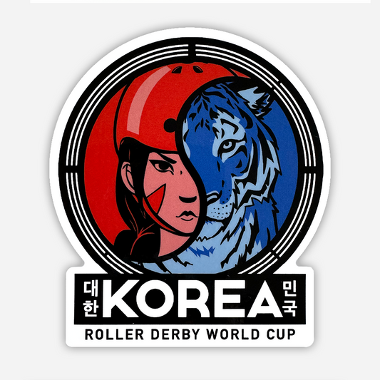 Sticker - Team Korea Roller Derby